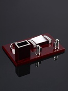 Набор настольный 4 в 1 с визитницей, МИКС - Фото 8