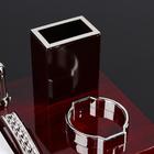 Набор настольный 4 в 1 с визитницей, МИКС - Фото 5