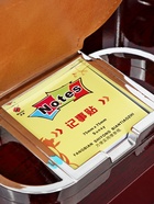 Набор настольный 5 в 1 с визитницей, красное дерево - Фото 13