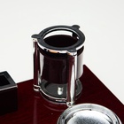 Набор настольный 5 в 1 с визитницей, красное дерево - Фото 6