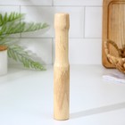 Толкушка деревянная Доляна «Картофелемялка», 24.5×4.5 см, диаметр рабочей части 3.5 см, бук - Фото 1