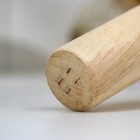 Толкушка деревянная Доляна «Картофелемялка», 24.5×4.5 см, диаметр рабочей части 3.5 см, бук - Фото 3