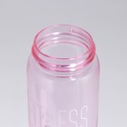 Бутылка для воды пластиковая Fitness girl, 500 мл - Фото 5