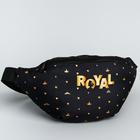 Сумка на пояс Princess, 25*6*13, отд на молнии, без подклада, черный - фото 115785157