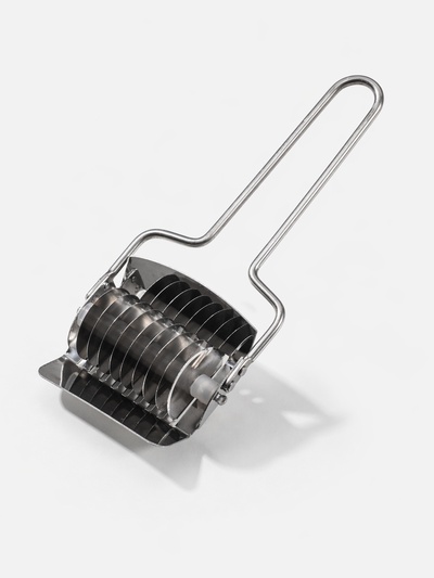 Нож для нарезания домашней лапши KONFINETTA «Профи», 5 мм, 17.5×7.5×3 см, нержавеющая сталь, серебристый