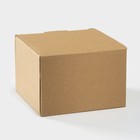 Банка для сыпучих «Дымка», 570 мл, 12×7.5 см, с бамбуковой крышкой, керамика, бежевая - Фото 4