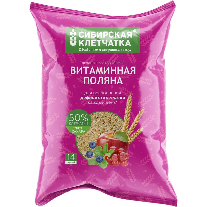 Сибирская клетчатка «Витаминная поляна», 300 г - Фото 1