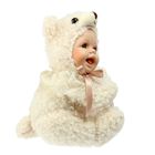 Кукла коллекционная керамика "Малыш в костюме лохматого медвежонка" 20х20х12 см - Фото 2