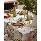 Скатерть Этель «Пионы» 149×180 см, 100% хлопок, саржа 190 г/м² - Фото 5