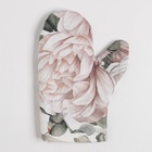 Варежка - прихватка «Этель. Пионы», 20×27 см, двухсторонняя - Фото 4