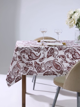 Скатерть «Этель. Восточные узоры», 149×180 см, 100% хлопок, саржа 190 г/м² 5376633