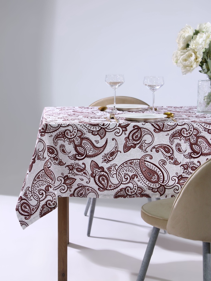 Скатерть «Этель. Восточные узоры», 149×220 см, 100% хлопок, саржа 190 г/м²