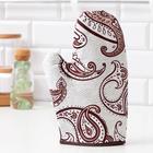 Варежка - прихватка «Этель. Восточные узоры», 20×27 см, 100% хлопок, ватин 250 г/м² - Фото 1