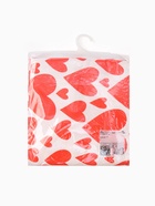 Скатерть «Этель» Red hearts 149×180 см, 100% хлопок, саржа 190 г/м²  (артикул 5376645)  большой выбор товаров оптом и в розницу по низким ценам с доставкой