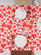 Скатерть «Этель» Red hearts 149×180 см, 100% хлопок, саржа 190 г/м² - Фото 3