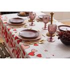 Скатерть «Этель» Cat's love 149×220 см, 100% хлопок, саржа 190 г/м² - Фото 3