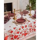 Скатерть «Этель» Cat's love 149×220 см, 100% хлопок, саржа 190 г/м² - Фото 5