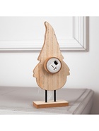 Светодиодная фигура «Дед Мороз» 7×22×5 см, дерево, от батареек LR1130×3, свечение тёплое белое - Фото 6