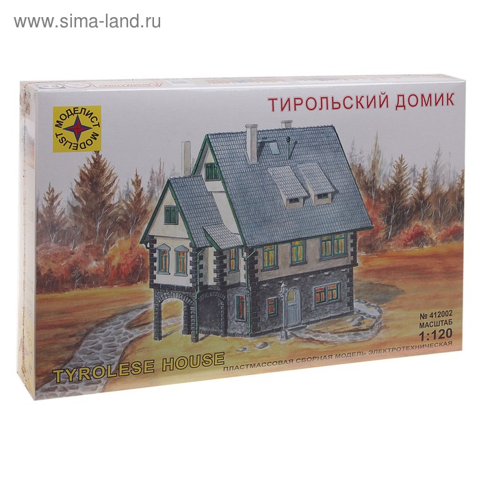 Сборная модель-миниатюра «Тирольский домик» - Фото 1