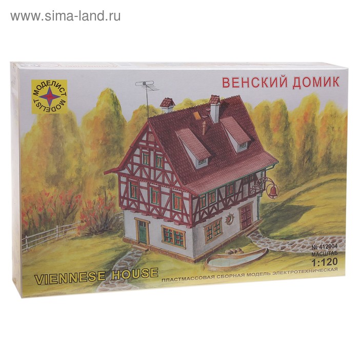 Сборная модель-миниатюра «Венский домик» - Фото 1