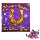 Арома-саше в конвертике "Удачи и везения в новом году" - Фото 1
