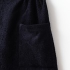 Полотенце банное Экономь и Я "Килт с карманом" 50х150 см, цвет чёрный, 100% хлопок, 320 г/м2 - Фото 6