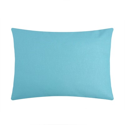 Наволочка «Этель», 70×70 см, голубая, поплин, хлопок 100%