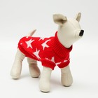 Свитер для животных, размер 8, 26-30 см, расцветка МИКС - Фото 1