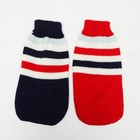 Свитер для животных, размер 10, ДС 30-45, ОШ 16-31, ОГ 30-45 см, расцветка МИКС - Фото 8