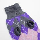 Свитер для животных, размер 16, ДС 45-60, ОШ 20-37, ОГ 37-52 см, расцветка МИКС - Фото 29