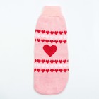 Свитер для животных, размер 18, ДС 50-65, ОШ 22-37, ОГ 38-53 см, расцветка МИКС - Фото 12