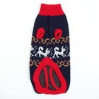 Свитер для животных, размер 18, ДС 50-65, ОШ 22-37, ОГ 38-53 см, расцветка МИКС - Фото 7