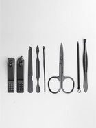 Набор маникюрный Black, 8 предметов, в футляре, чёрный - Фото 4