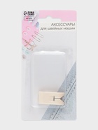 Лапка для швейных машин, для кожи, тефлоновая, 6 мм, 1.5×3.1 см - Фото 3