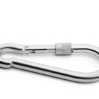 Карабин монтажный с фиксатором ТУНДРА krep, DIN5299D, 12×140 мм, оцинкованный, 1 шт. - Фото 3