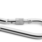 Карабин монтажный с фиксатором ТУНДРА krep, DIN5299D, 12×140 мм, оцинкованный, 1 шт. - Фото 4