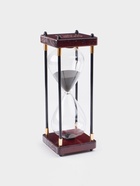 Часы песочные «Бесконечность», на 30 минут, 25×9.5 см, чёрный песок - Фото 2