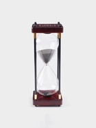 Часы песочные «Бесконечность», на 30 минут, 25×9.5 см, чёрный песок - Фото 4