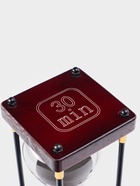 Часы песочные «Бесконечность», на 30 минут, 25×9.5 см, чёрный песок - Фото 5