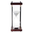 Песочные часы "Бесконечность", на 30 минут, 25 х 9.5 см, песок белый - фото 9788623