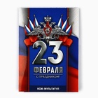 Нож мультитул «Триколор. 23 февраля», 4.5×6.7 см - Фото 2