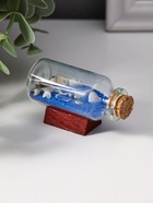 Фигурка «Сувенир в бутылке. Ракушки», 6?2.5?3.5 см, МИКС (комплект 3 шт) - фото 65494903