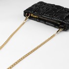 Цепочка для сумки, с карабинами, железная, 7 × 7 мм, 120 см, цвет золотой - фото 7551458