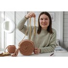 Цепочка для сумки, с карабинами, железная, 7×7 мм, 120 см, цвет золотой - Фото 4