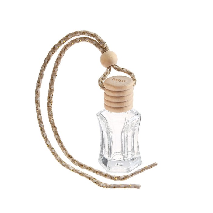 Флакон под ароматизатор в машину, подвесной, 5 мл - Фото 1