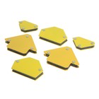 Набор магнитных угольников для сварки ТУНДРА, 30,45,60,75,90,135°, усилие 4 и 11 кг, 6 шт. - Фото 3