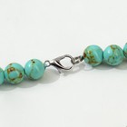 Бусы шар №8 «Бирюза старая», 45см - Фото 2