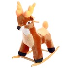 Мягкая качалка «Олень», цвета МИКС - Фото 1