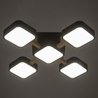 Светильник 35449/5 LED 120Вт 3000-6000К черный 62х62х11,5 см BayerLux 4941250 - фото 1578643