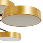 Светильник 35452/6 LED 144 Вт 3000-6000К черный-золото 112×96×22 см BayerLux - Фото 3